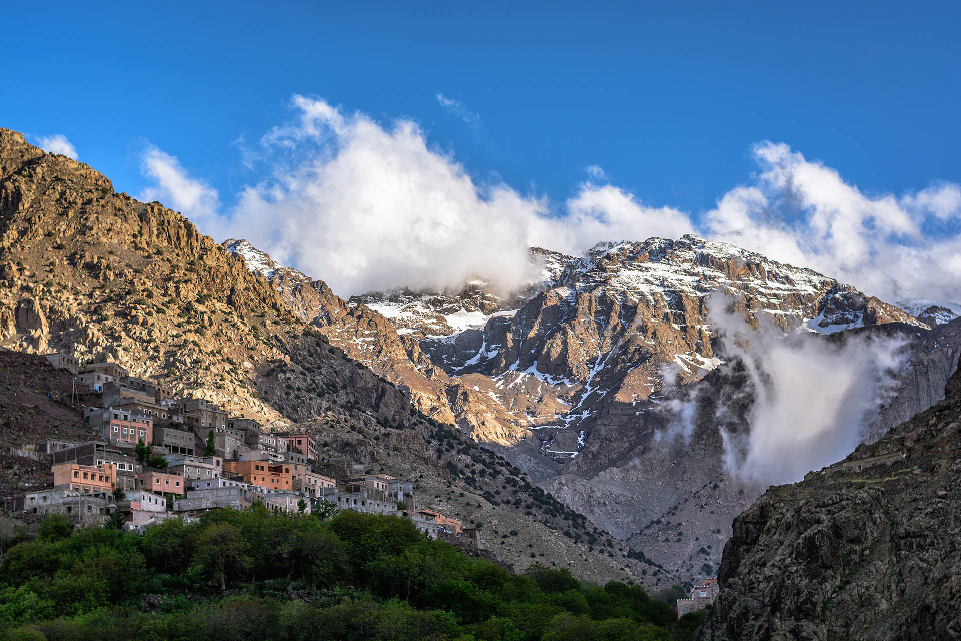 Armed, Armed Village, Imlil Valley, High Atlas Mountains, Toubkal, Morocco