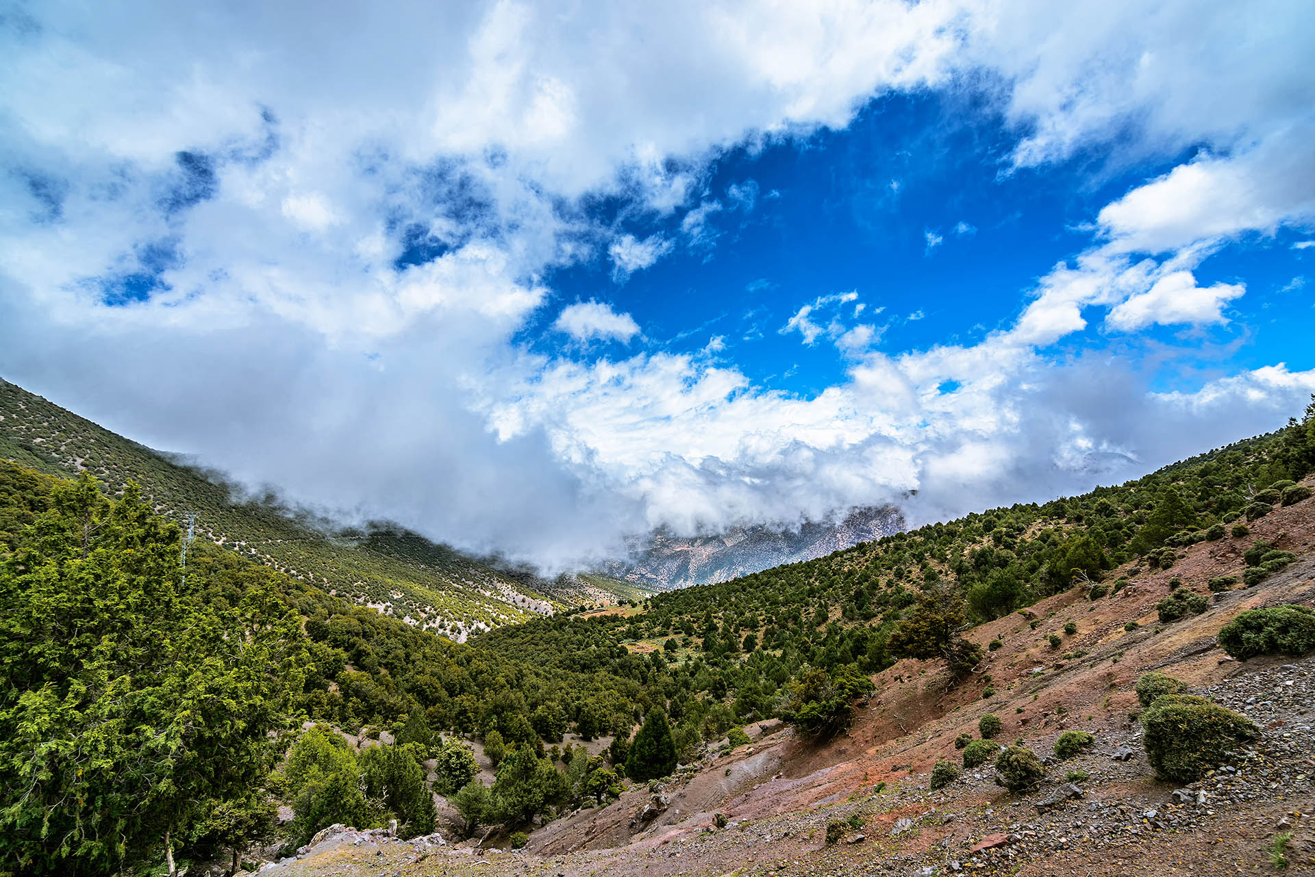 Tizi N'Tacht, High Atlas Mountains, Morocco